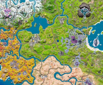 Стратегии ротации: Лучшие маршруты для перемещения по карте в Fortnite